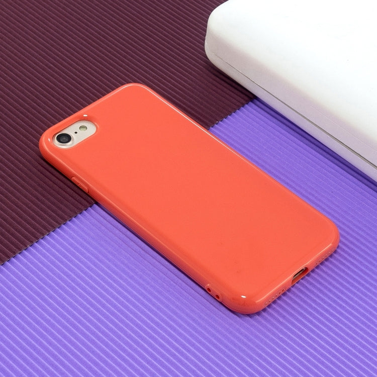 For iPhone SE 2022 / SE 2020 / 8 / 7 2.0mm Thick TPU Candy Color Protective Case