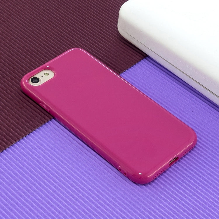 For iPhone SE 2022 / SE 2020 / 8 / 7 2.0mm Thick TPU Candy Color Protective Case