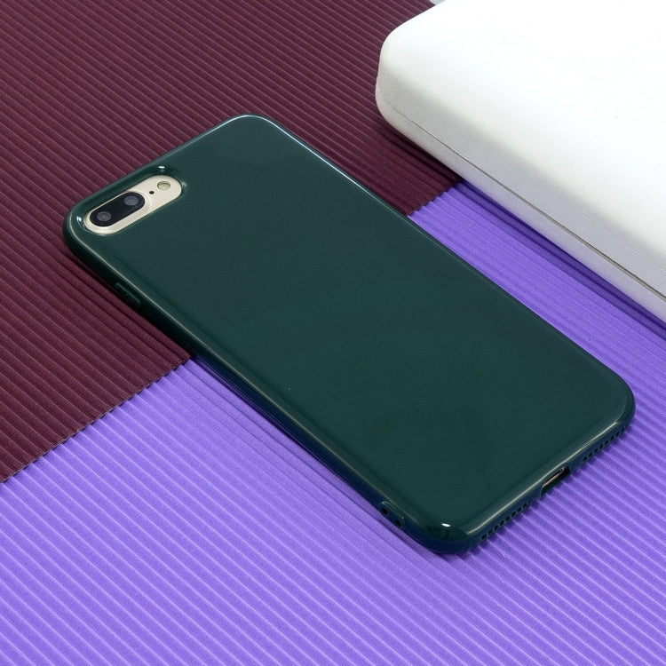 For iPhone 8 Plus / 7 Plus 2.0mm Thick TPU Candy Color Protective Case