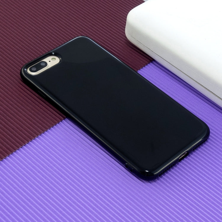 For iPhone 8 Plus / 7 Plus 2.0mm Thick TPU Candy Color Protective Case