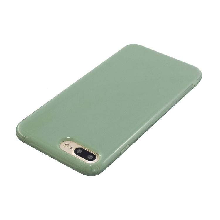 For iPhone 8 Plus / 7 Plus 2.0mm Thick TPU Candy Color Protective Case
