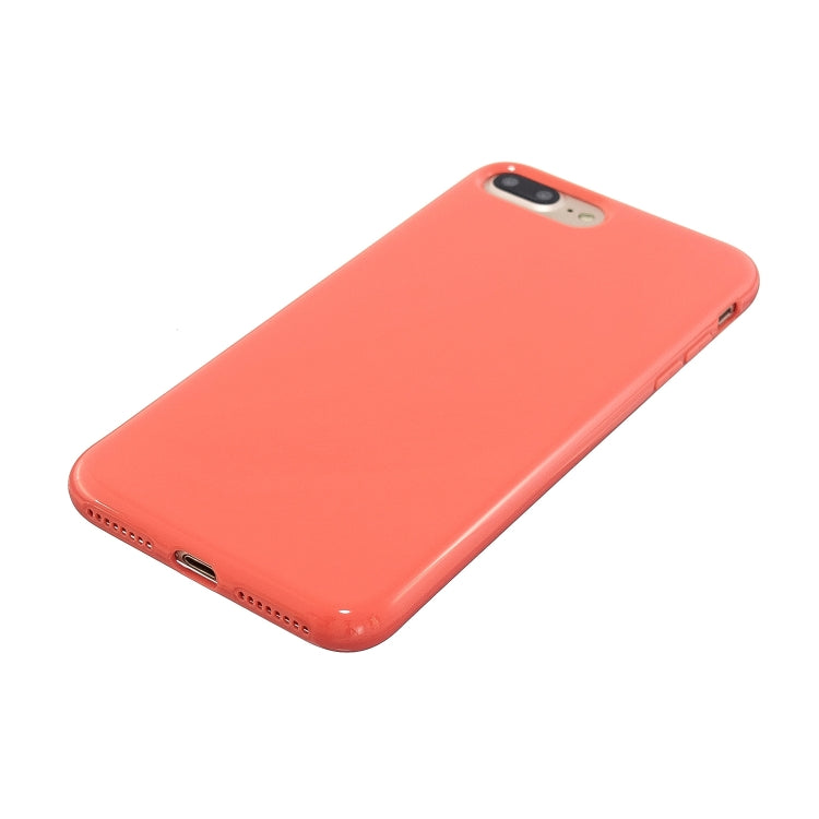 For iPhone 8 Plus / 7 Plus 2.0mm Thick TPU Candy Color Protective Case