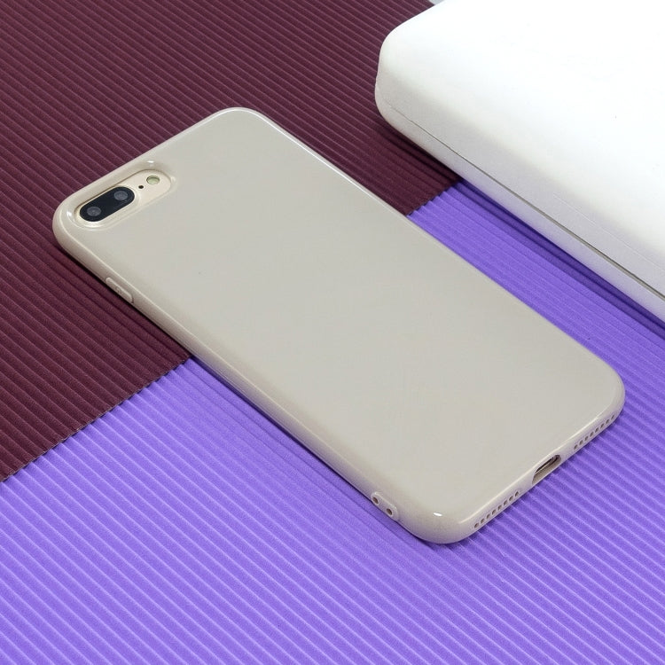 For iPhone 8 Plus / 7 Plus 2.0mm Thick TPU Candy Color Protective Case