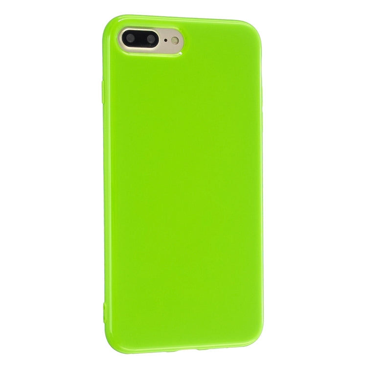 For iPhone 8 Plus / 7 Plus 2.0mm Thick TPU Candy Color Protective Case