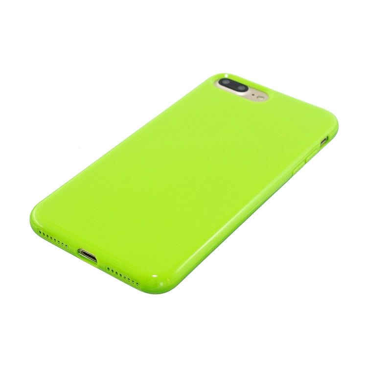For iPhone 8 Plus / 7 Plus 2.0mm Thick TPU Candy Color Protective Case