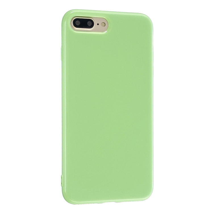 For iPhone 8 Plus / 7 Plus 2.0mm Thick TPU Candy Color Protective Case