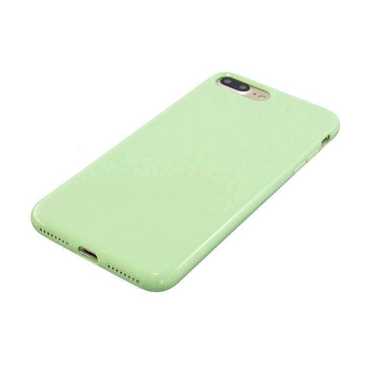 For iPhone 8 Plus / 7 Plus 2.0mm Thick TPU Candy Color Protective Case