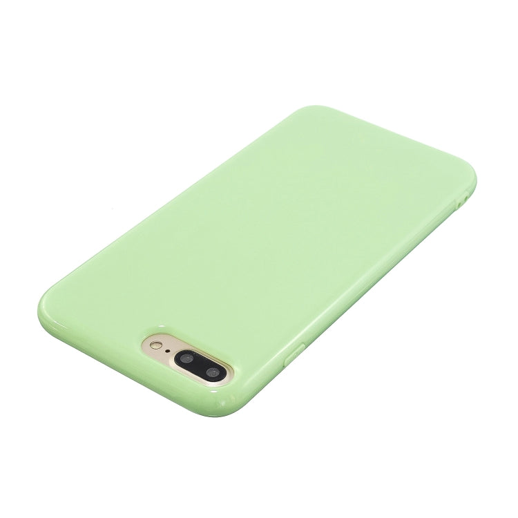 For iPhone 8 Plus / 7 Plus 2.0mm Thick TPU Candy Color Protective Case