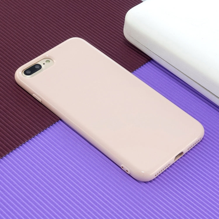 For iPhone 8 Plus / 7 Plus 2.0mm Thick TPU Candy Color Protective Case