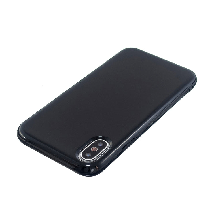 For iPhone X / XS 2.0mm Thick TPU Candy Color Protective Case