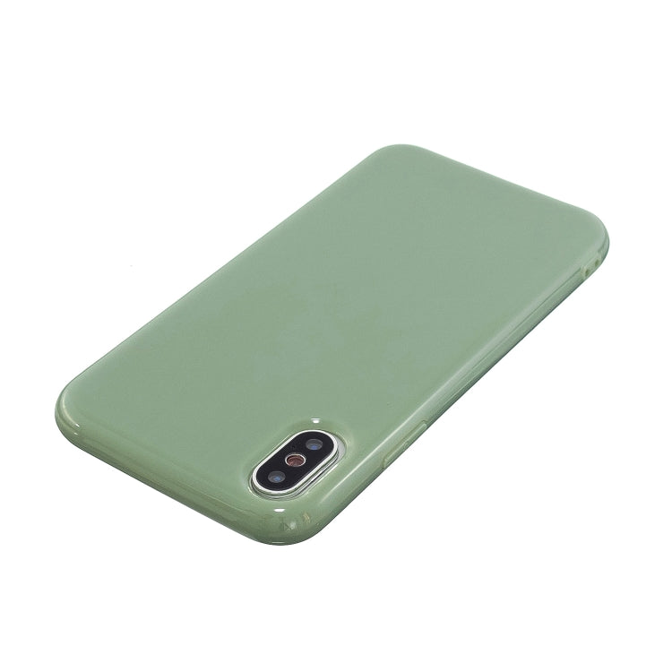 For iPhone XR 2.0mm Thick TPU Candy Color Protective Case