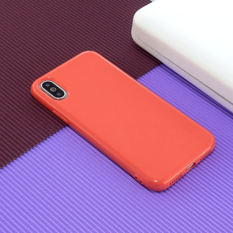 For iPhone XR 2.0mm Thick TPU Candy Color Protective Case