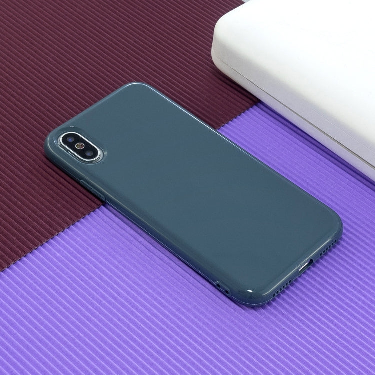 For iPhone XR 2.0mm Thick TPU Candy Color Protective Case