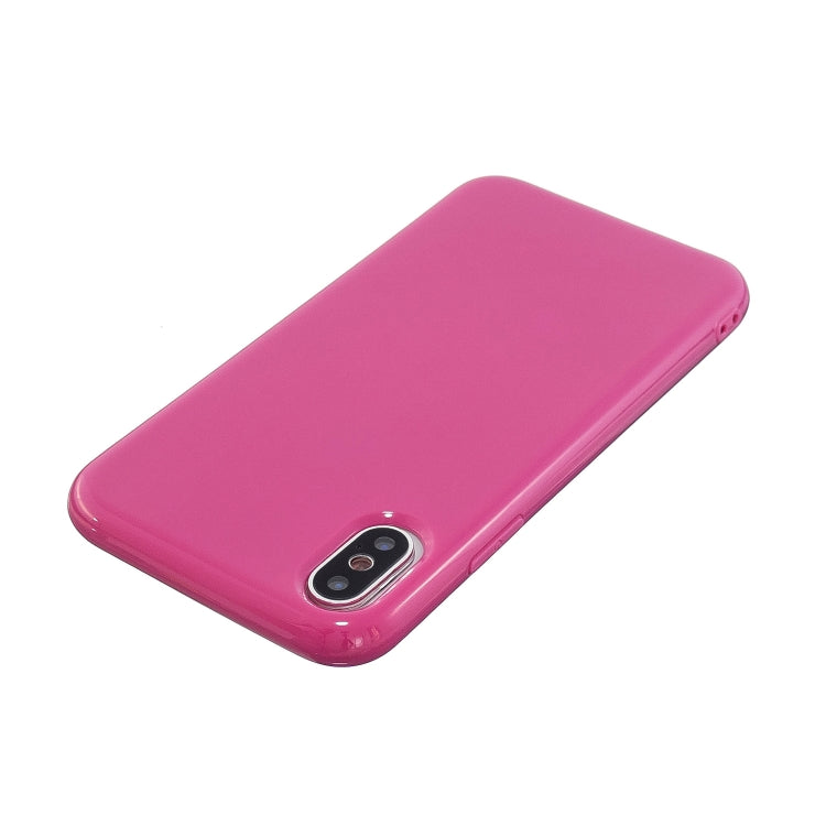 For iPhone XR 2.0mm Thick TPU Candy Color Protective Case