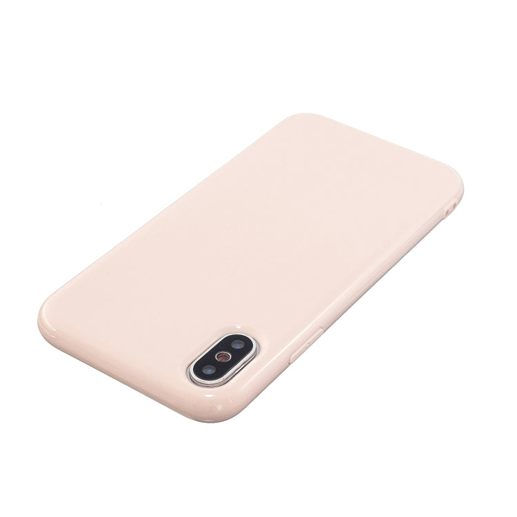 For iPhone XS Max 2.0mm Thick TPU Candy Color Protective Case