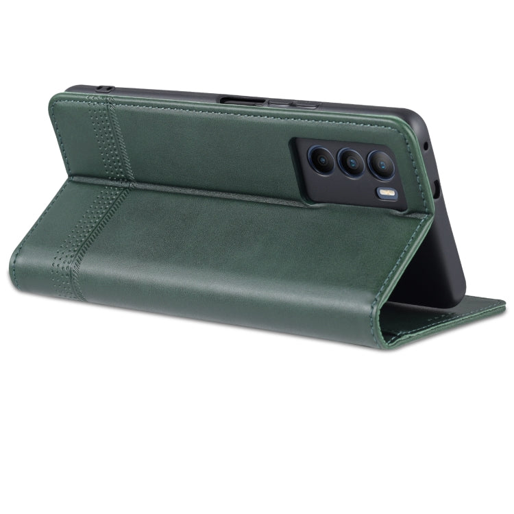 For vivo T1 AZNS Magnetic Calf Texture Horizontal Flip Leather Phone Case