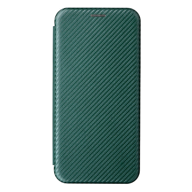 For vivo Y3s 2021 Carbon Fiber Texture Horizontal Flip Leather Phone Case