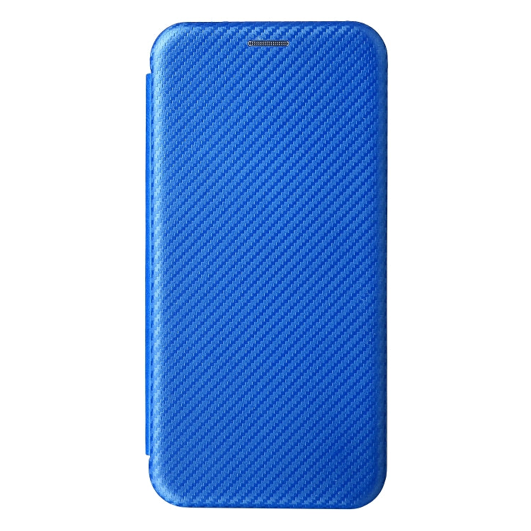 For vivo Y3s 2021 Carbon Fiber Texture Horizontal Flip Leather Phone Case