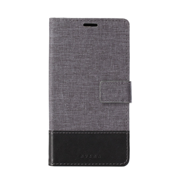 For Xiaomi Mi Mix MUMXA MX102 Horizontal Flip Canvas Stitching Leather Case with Holder & Card Slots & Wallet