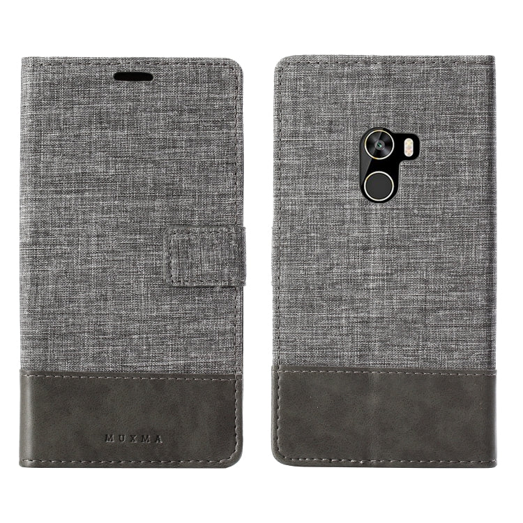 For Xiaomi Mi Mix MUMXA MX102 Horizontal Flip Canvas Stitching Leather Case with Holder & Card Slots & Wallet