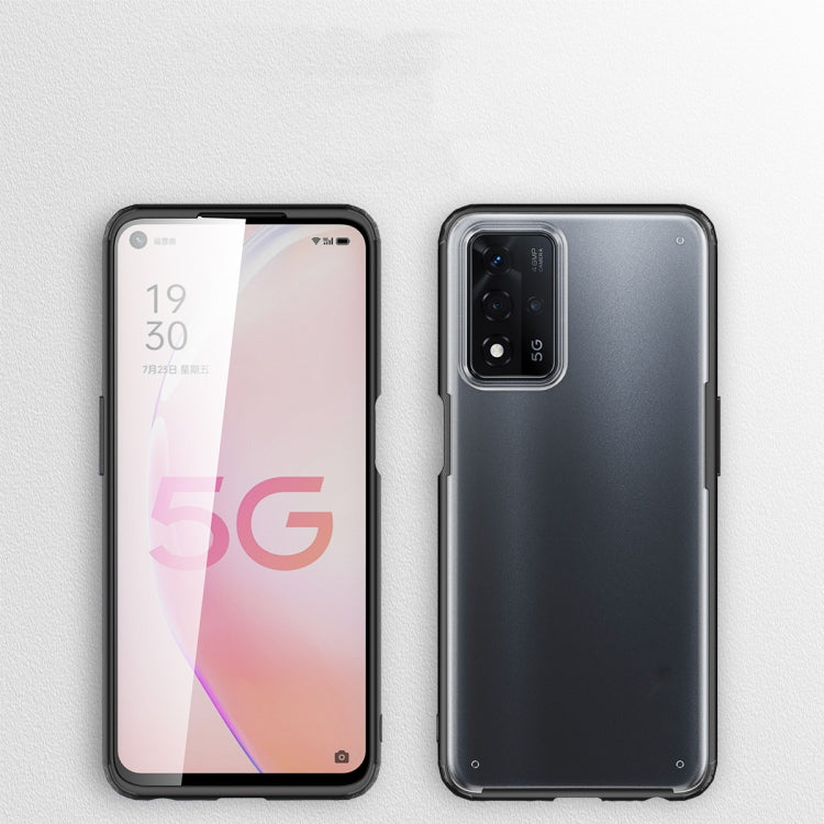 For OPPO A93s 5G Armor PC + TPU Shockproof Phone Case