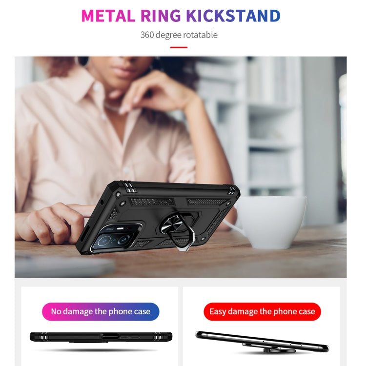 For Xiaomi 11T Pro Shockproof TPU + PC Phone Case