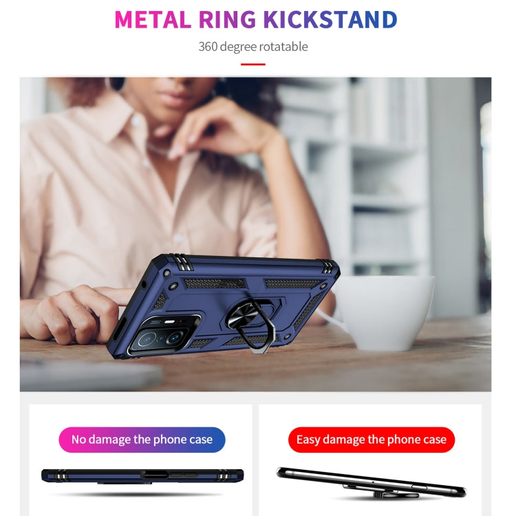 For Xiaomi 11T Pro Shockproof TPU + PC Phone Case