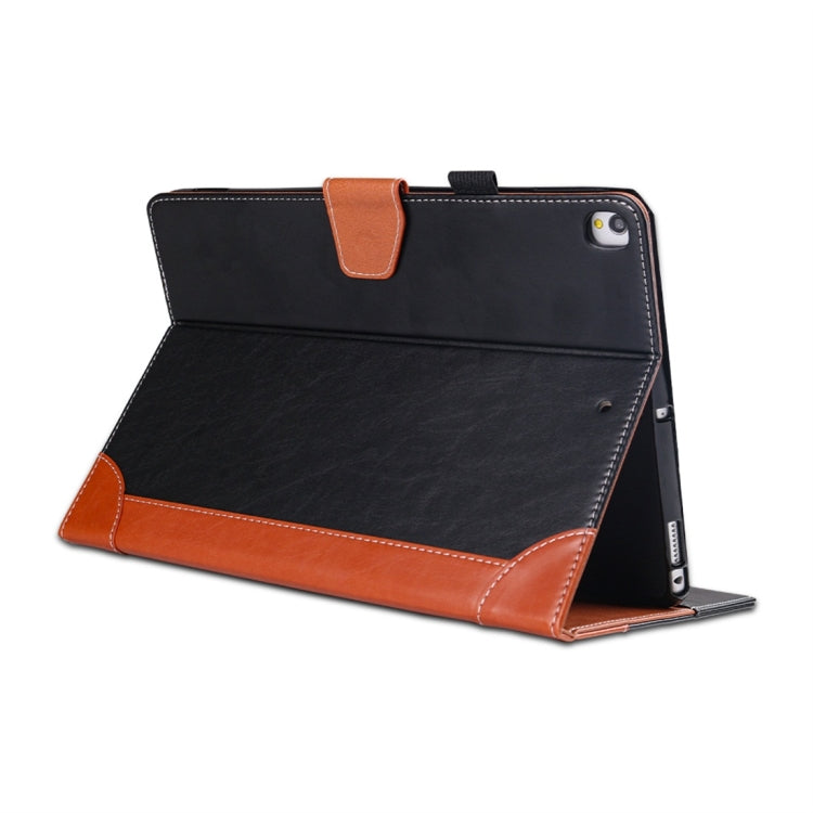 For iPad 10.2 / Pro 10.5 inch Business Book Style Horizontal Flip Leather Case with Holder & Card Slots & Wallet