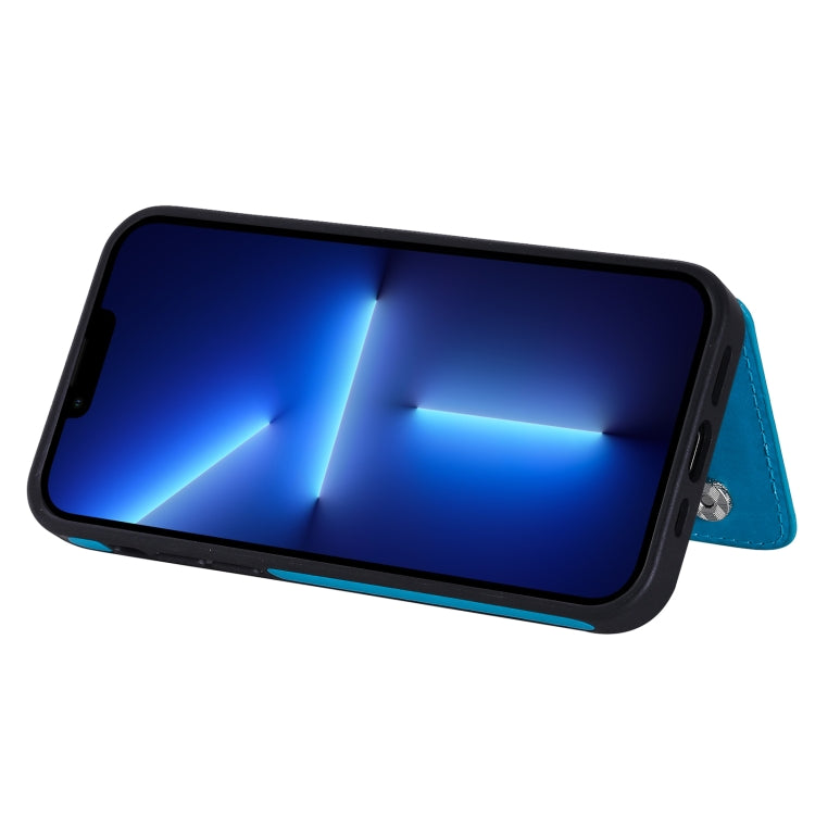 For iPhone 13 Pro Max Cat Tree Embossing Pattern Shockproof Phone Case