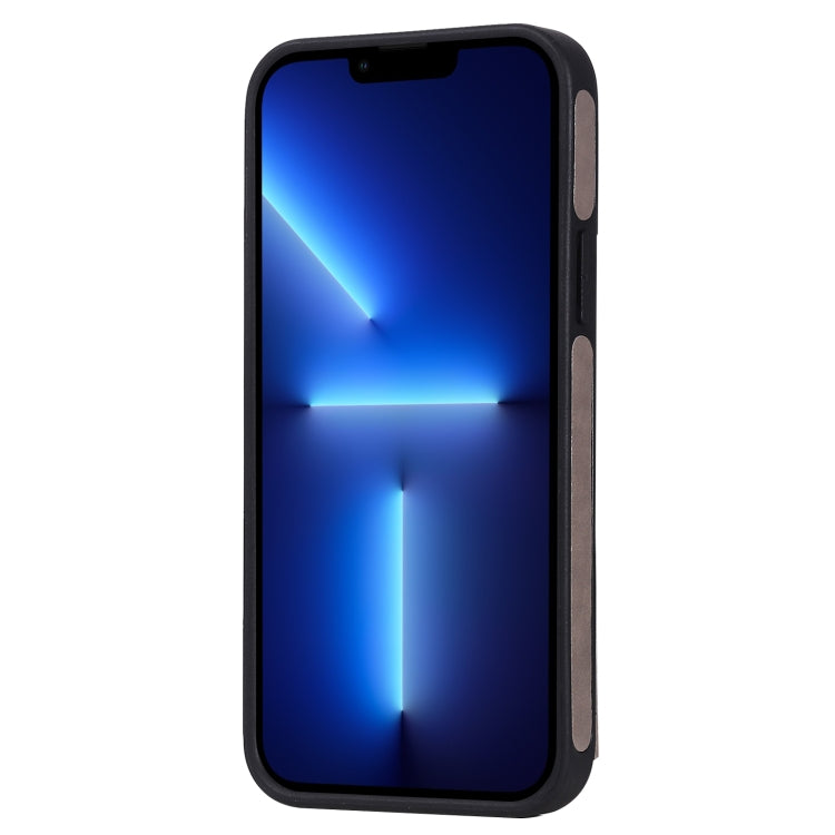 For iPhone 13 Pro Max Cat Tree Embossing Pattern Shockproof Phone Case