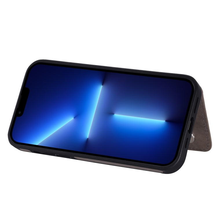 For iPhone 13 Pro Max Cat Tree Embossing Pattern Shockproof Phone Case