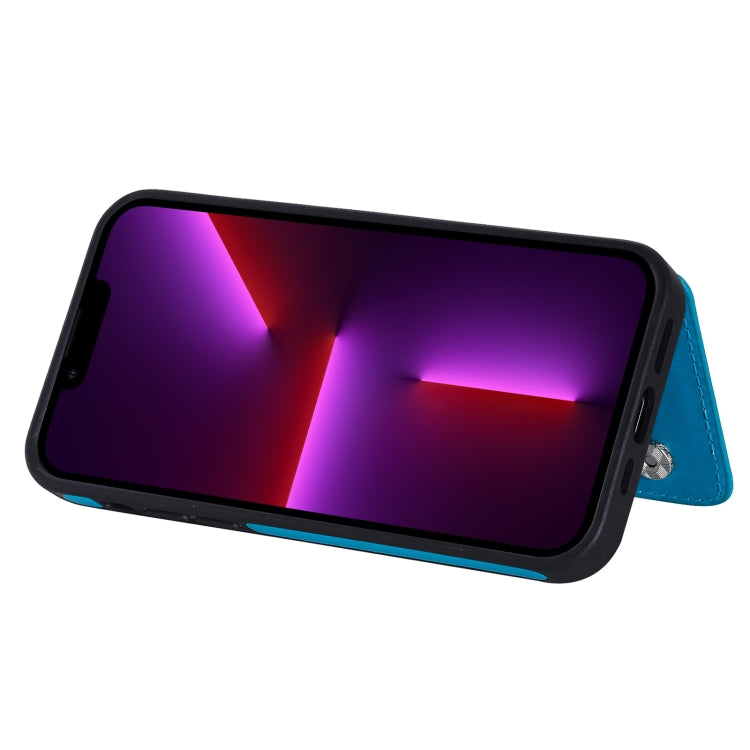 For iPhone 13 Pro Cat Tree Embossing Pattern Shockproof Phone Case