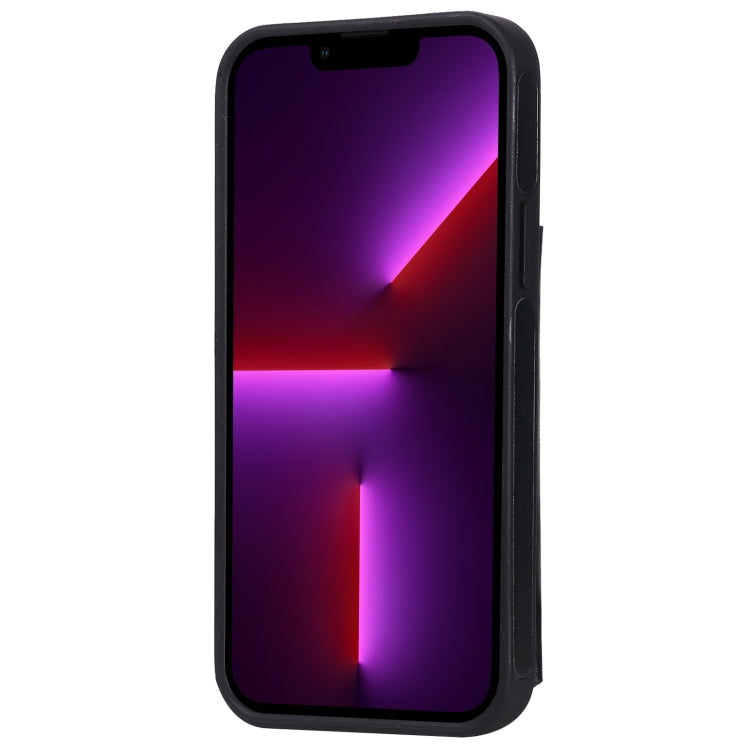 For iPhone 13 Pro Cat Tree Embossing Pattern Shockproof Phone Case