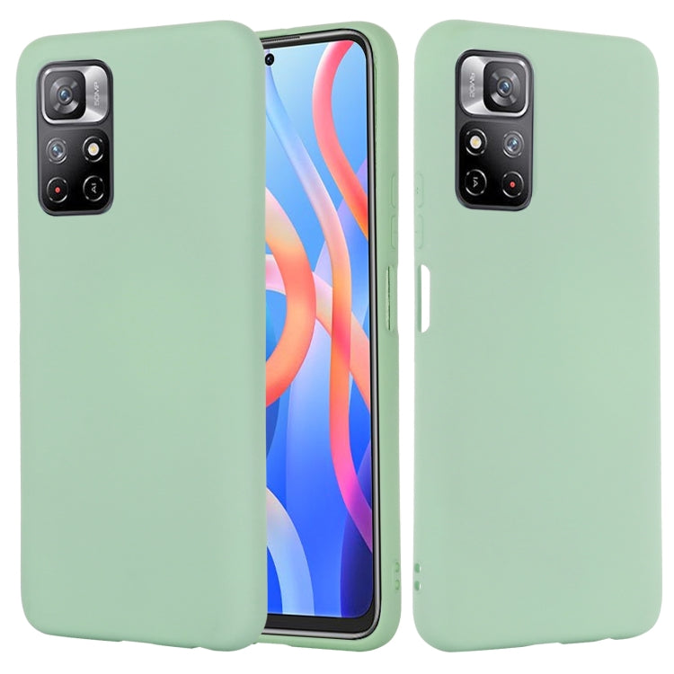 For Xiaomi Redmi Note 11 5G China / Note 11T 5G / Poco M4 Pro 5G Liquid Silicone Phone Case