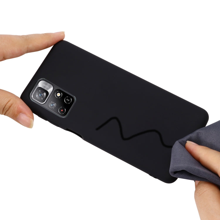 For Xiaomi Redmi Note 11 5G China / Note 11T 5G / Poco M4 Pro 5G Liquid Silicone Phone Case