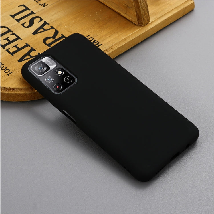 For Xiaomi Redmi Note 11 5G China / Note 11T 5G / Poco M4 Pro 5G Liquid Silicone Phone Case