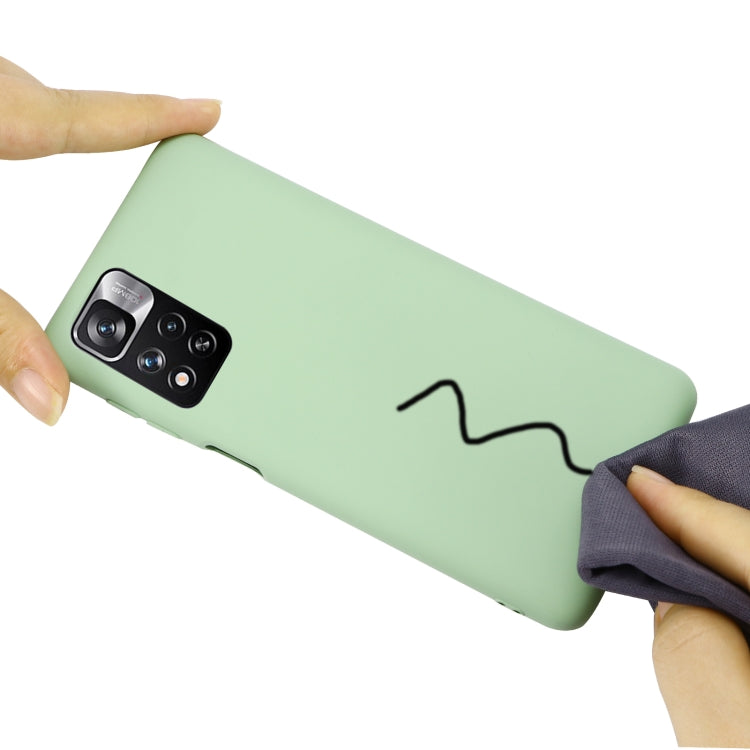 For Xiaomi Redmi Note 11 Pro China / Note 11 Pro+ Liquid Silicone Phone Case