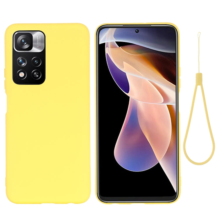 For Xiaomi Redmi Note 11 Pro China / Note 11 Pro+ Liquid Silicone Phone Case