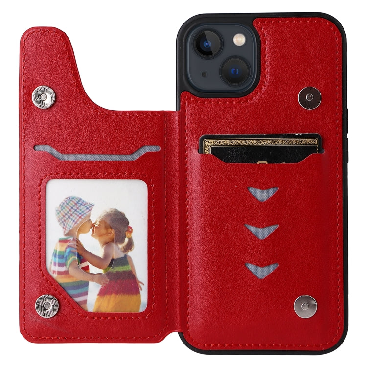 For iPhone 13 Butterfly Embossing Pattern Shockproof Phone Case