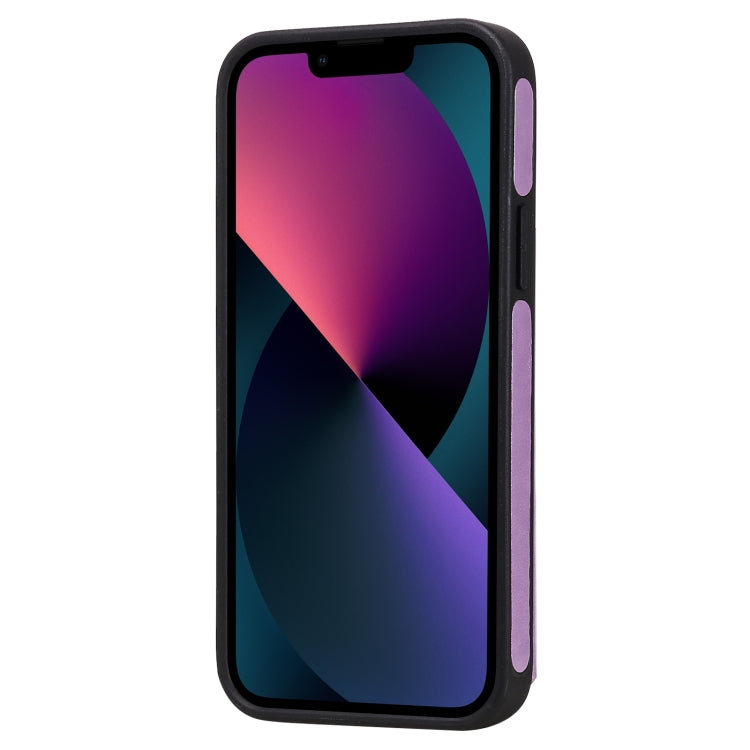 For iPhone 13 mini Butterfly Embossing Pattern Shockproof Phone Case