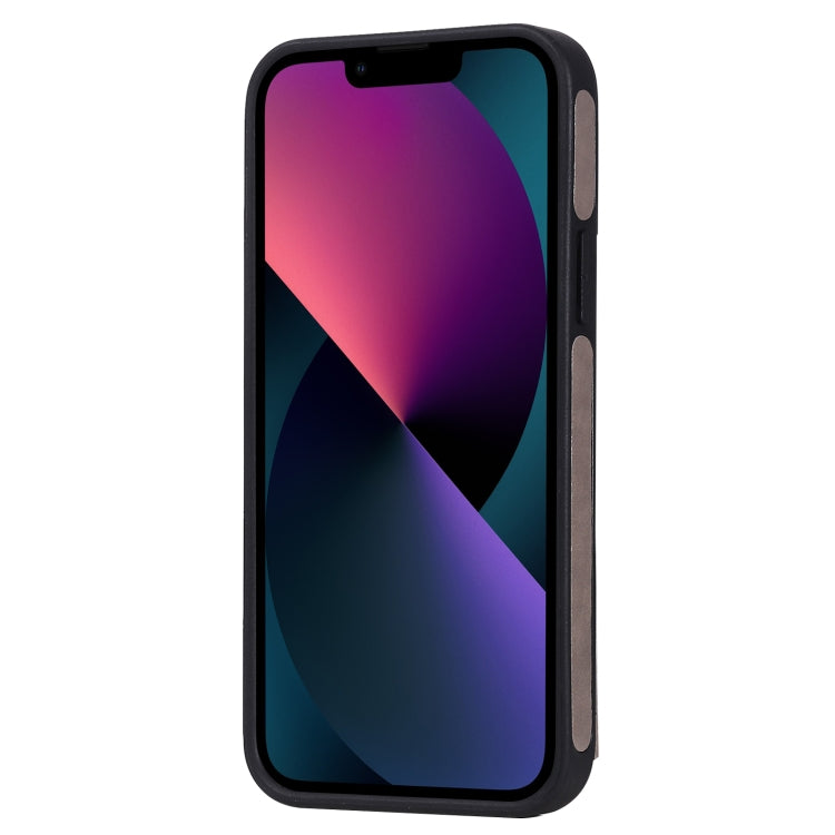 For iPhone 13 mini Butterfly Embossing Pattern Shockproof Phone Case