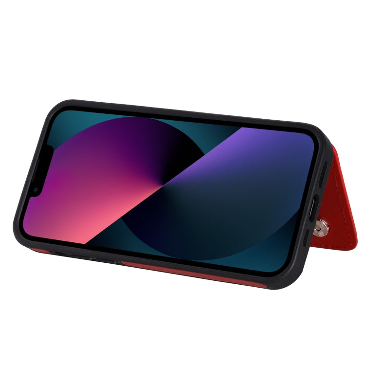 For iPhone 13 mini Butterfly Embossing Pattern Shockproof Phone Case