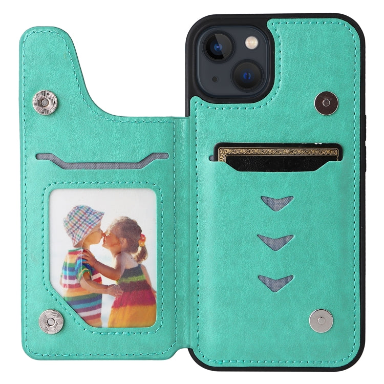 For iPhone 13 mini Butterfly Embossing Pattern Shockproof Phone Case