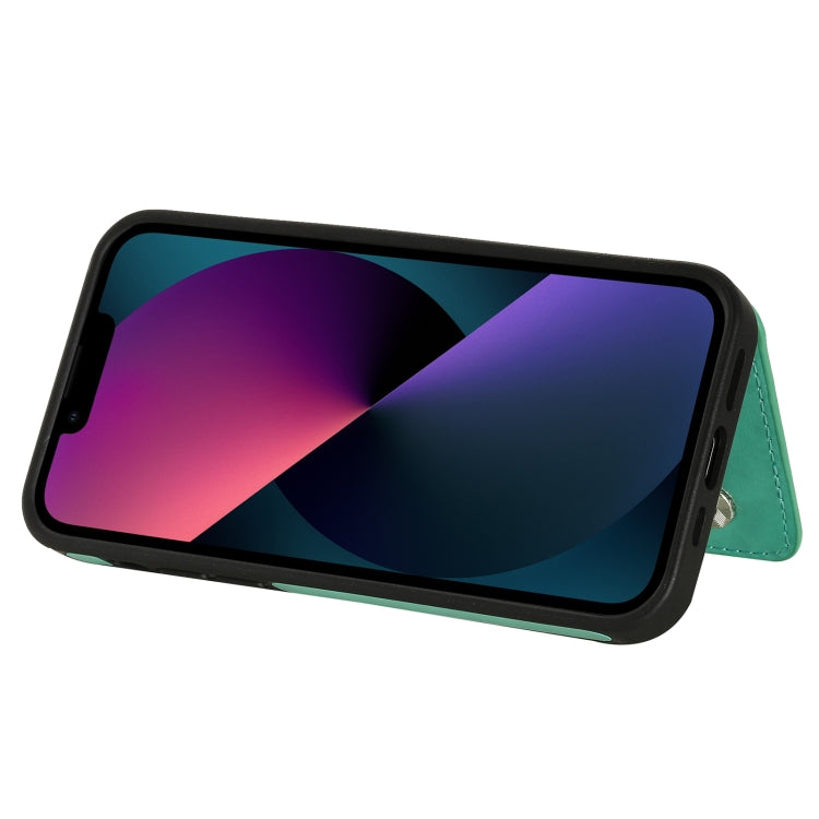 For iPhone 13 mini Butterfly Embossing Pattern Shockproof Phone Case