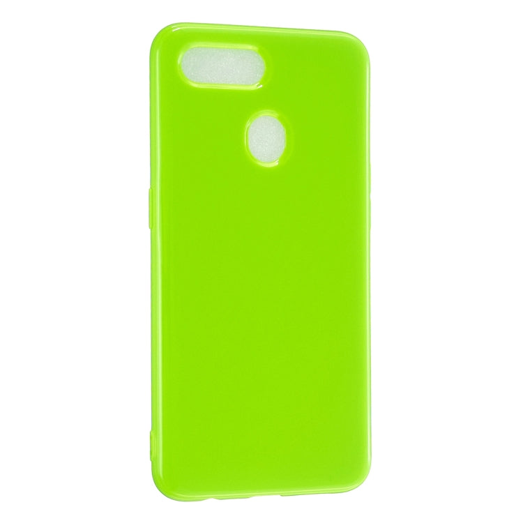 For OPPO A7 / A5s 2.0mm Thick TPU Candy Color Protective Case