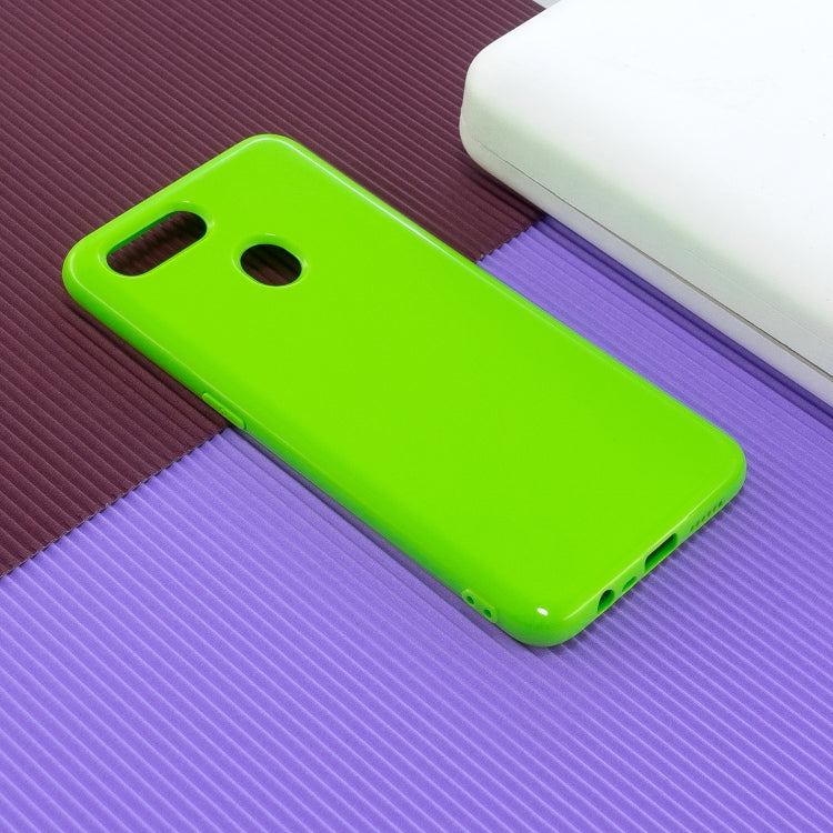 For OPPO A7 / A5s 2.0mm Thick TPU Candy Color Protective Case