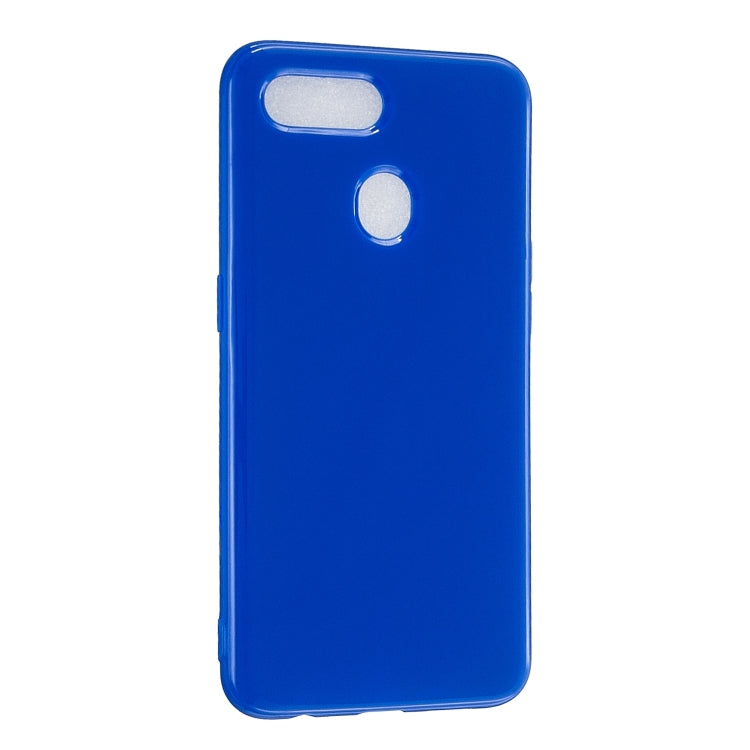 For OPPO A7 / A5s 2.0mm Thick TPU Candy Color Protective Case