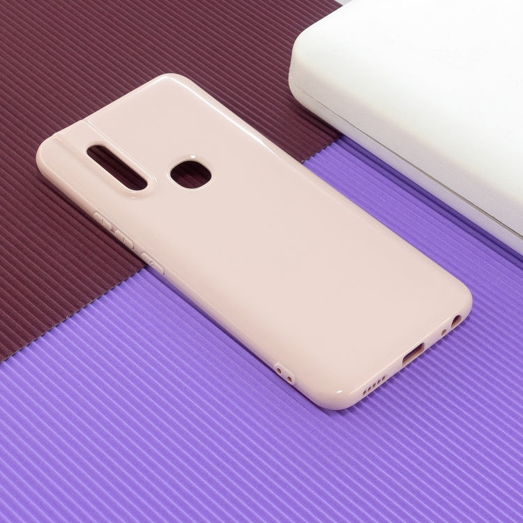 For Vivo V15 2.0mm Thick TPU Candy Color Protective Case