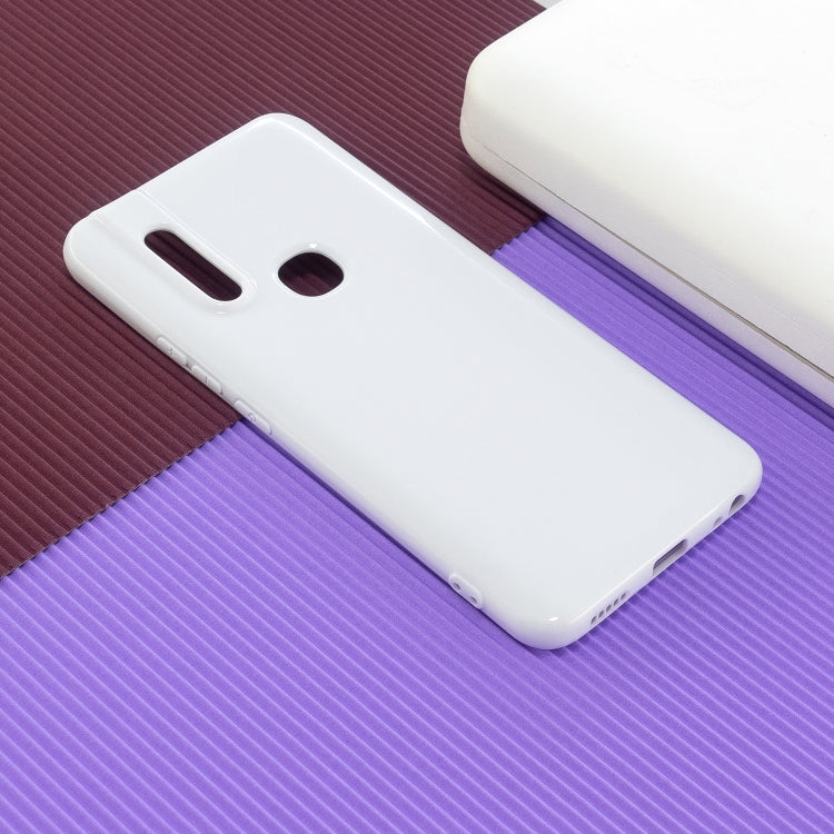 For Vivo V15 2.0mm Thick TPU Candy Color Protective Case