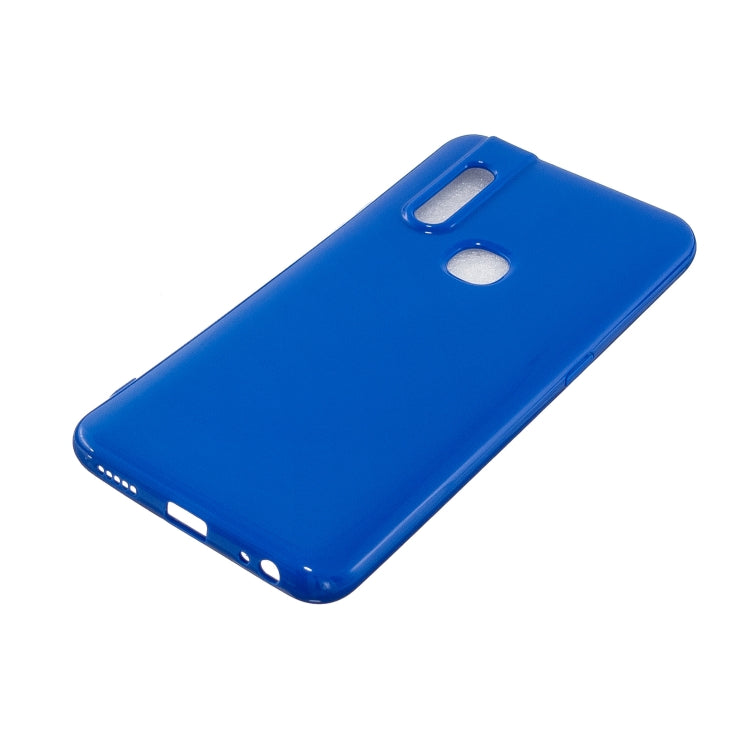 For Vivo V15 2.0mm Thick TPU Candy Color Protective Case